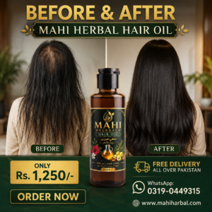 Herbal hair oil in Pakistan - Mahi Herbal Hair Oil